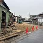 【愛西市　毛織工場と住居解体工事】